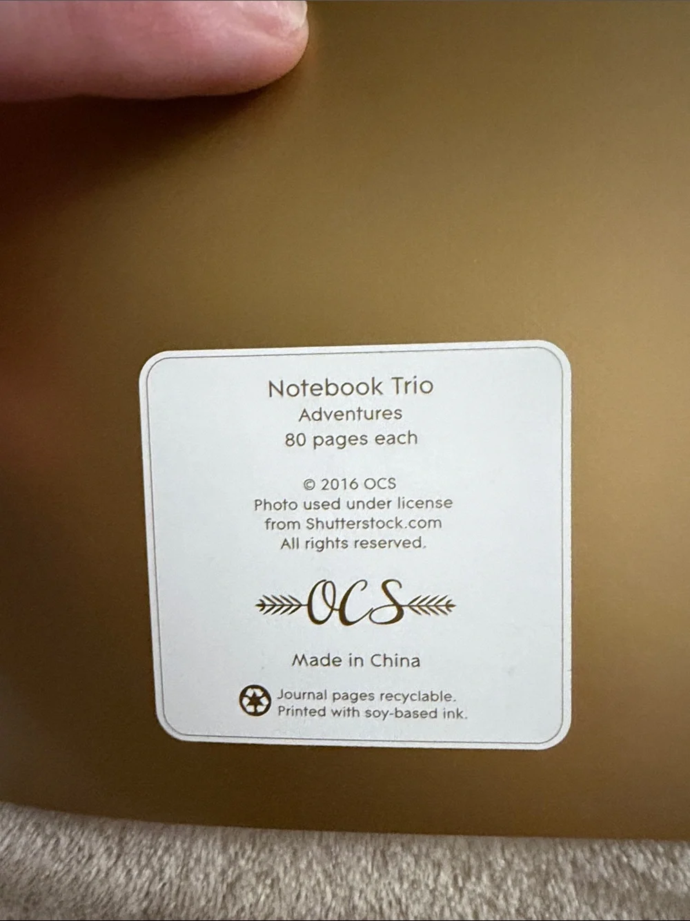 Set of 2 Journal Notebooks